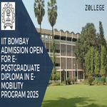 IIT Bombay Admission Open For e Postgraduate Diploma In E Mobility Program 2025